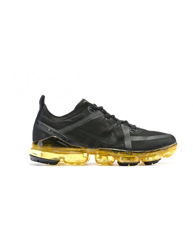 Nike Air VaporMax 2019 Negras/Suela amarilla