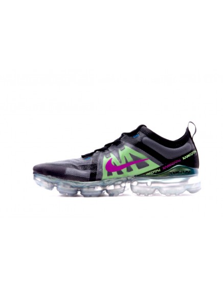 Nike Air VaporMax 2019 Negras/Verdes/Rosas