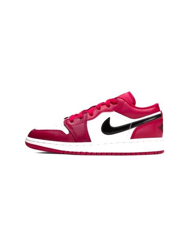 NIKE AIR JORDAN 1 BAJAS ROJAS Y BLANCAS