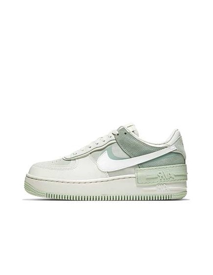 NIKE AIR FORCE ONE SHADOW BLANCA Y VERDE