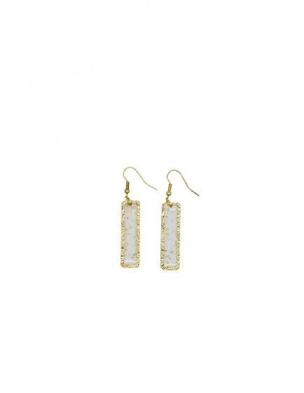 Pendientes Vertical Dorado