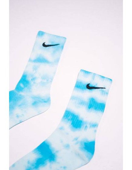 CALCETINES NIKE  TIE DYE AZULES