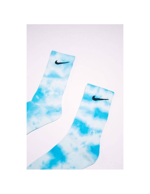 CALCETINES NIKE  TIE DYE AZULES