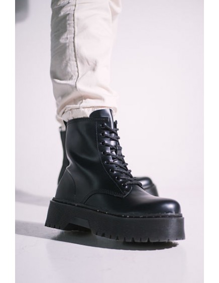 BOTINES MILITAR NEGRAS