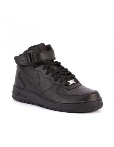 Nike air force one botas negras on sale