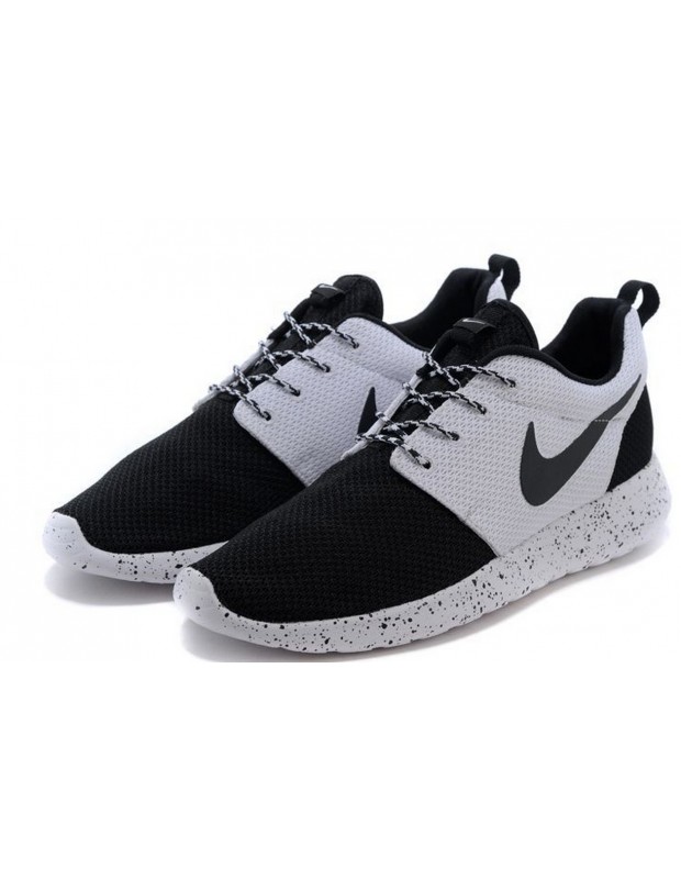 Roshe Run White&Black