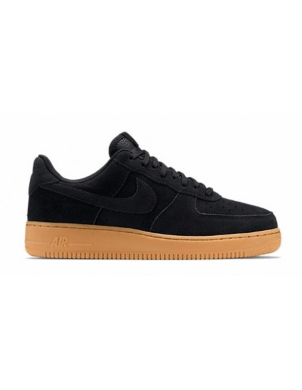 BLACK SUEDE NIKE AIR FORCE ONE DISCOUNTED AT 48 90 FREE DELIVERY